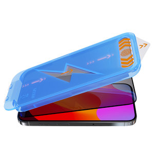 Protector de Pantalla de Vidrio Templado para Teléfono, Bandeja Aplicadora de Fácil Instalación para <span class=keywords><strong>iPhone</strong></span> X XS XR 11 12 <span class=keywords><strong>13</strong></span> 14 15 16 17 <span class=keywords><strong>Pro</strong></span> Max Plus - Product Image 2
