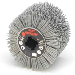 Disco Abrasivo de Nylon para Amoladora Rápida, 100mm, Máx. 6500 RPM, para Pulir Metal - Product Image 1