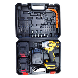 Destornilladores eléctricos Batería <span class=keywords><strong>de</strong></span> litio <span class=keywords><strong>recargable</strong></span> 18V / 20V Taladro destornillador <span class=keywords><strong>de</strong></span> impacto inalámbrico <span class=keywords><strong>de</strong></span> 1/4 pulgadas - Product Image 1