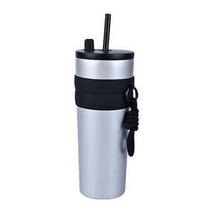 IStapromo Gifts MM - Termo de Viaje de Acero Inoxidable de Doble Pared con Aislamiento al Vacío de 710 ml, Botella de Agua con Cuerda para Niñas - Product Image 6
