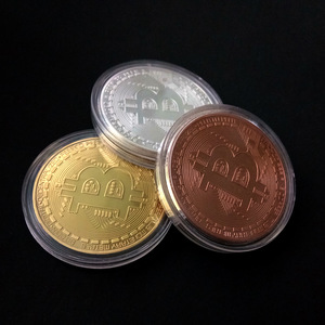 Pièces commémoratives, pièces commémoratives de <span class=keywords><strong>bitcoin</strong></span>, en or, argent et cuivre, 1 pièce - Product Image 6