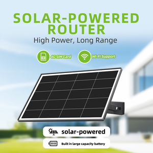 Router solar 4G DNXT resistente a la intemperie, router de internet solar LTE Cat4 WiFi 6, router wifi solar con ranura para tarjeta SIM, batería de 15600 mAh - Product Image 2