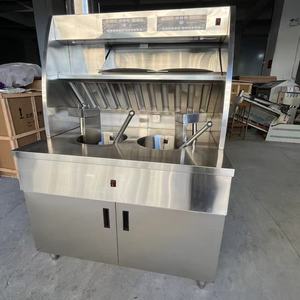 Friteuse industrielle double pression Shineho, la plus vendue, fabriquée en Chine, personnalisable, pour KFC, friteuse combinée en promotion - Product Image 2