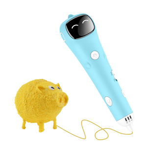 Meow sao <span class=keywords><strong>3D</strong></span> bút không dây sử dụng với PCL Filament 400mAh pin được xây dựng trong Nga ngôn ngữ bằng giọng nói thông báo làm bằng nhựa bền - Product Image 4