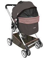 Poussette de jogging tout-terrain 3 1 pour nouveau-né, avec roues en caoutchouc, imperméable, pour le voyage