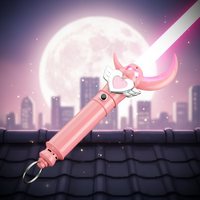 Sabres laser LGT Sailor Moon avec poignée en alliage d'aluminium, sabre laser LED, jouet pour duel, cadeau pour filles