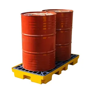 Epa, Spcc Standard 2 Drum Spill Deck Secondary Containment Pallets Pe Premium Pallet For 4 Drums Supplier In China