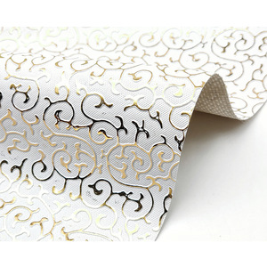 بسعر الجملة جلد صناعي منقوش بطراز ذهبي من كلوريد البولي فينيل لتعبئة الحقائب صندوق أحذية قماش دفتر الملاحظات - Product Image 3