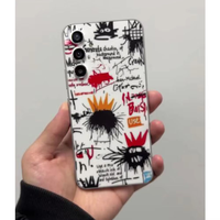 Para iPhone 17 Pro Max 15, Funda Trasera 3D Transparente con Relieve, Adhesivo Trasero con Patrón de Beso Romántico, Protector de Teléfono, Plotter de Corte Ilimitado