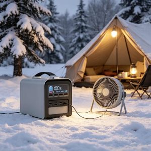 Generador Solar de Onda Sinusoidal Pura de 500W/600W, Batería de Litio de 384Wh con 14.6V5 para Camping y Emergencias - Product Image 5
