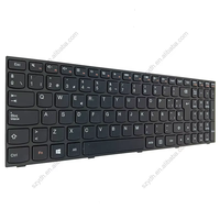 Keyboard Laptop Bingkai Hitam Asli untuk Lenovo G50 G50-30 G50-40 G50-45 G50-70 G50-80 80E3 80E5 Tata Letak SP Teclado GB010O817