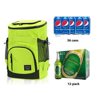 Trolis Large Capacity Insulated Bag New Double-Shoulder Outdoor Fresh-Keeping Picnic <b>Cooler</b> <b>Box</b> Leak-Proof Convenient Polyester - Product Image 4