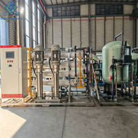 Usine de dessalement d'eau de mer 5TPH, système d'osmose inverse SWRO, machine de purification d'eau de mer salée 5000Lph, traitement par osmose inverse