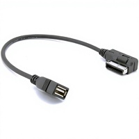 Câble de données USB 2.0 tressé blindé de 0,3 m, coudé à 90 degrés (droit/gauche), mâle Type B, charge rapide 3A pour téléphone portable et ordinateur