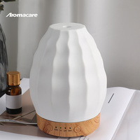 Diffuseur d'arômes Aromacare 100 ml, boules rondes en céramique blanche Signature Stone, globe en céramique