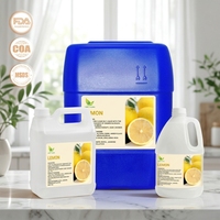 Huile essentielle de citron de haute qualité WY, huile essentielle de citronnelle à marque privée, huile essentielle de citron 100 % pure pour diffuseur USDA