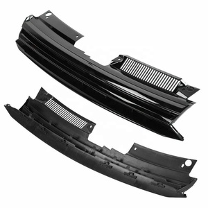 <span class=keywords><strong>Calandre</strong></span> avant en ABS flambant neuve, Grille sans <span class=keywords><strong>Logo</strong></span> de modification adapté à la <span class=keywords><strong>Volkswagen</strong></span> VW Golf 6 MK6 - Product Image 2