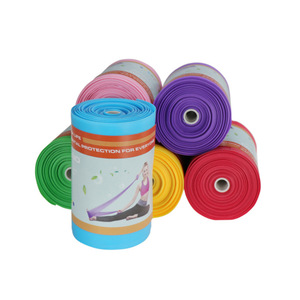 Bandes de résistance de yoga de marque propre, en matériau TPE, pour étirements, fitness, massage, mise en forme du corps et exercices. - Product Image 2