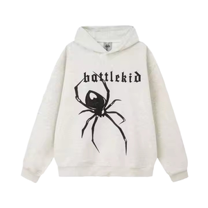 Wholesale Custom New <b>Men's</b> <b>Spider</b> Print Autumn Eco-Friendly Polyester/Cotton Oversize Thick Fleece <b>Hoodie</b> Casual Wear - Product Image 4