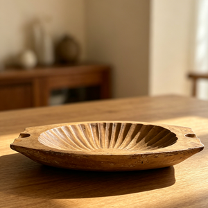 Portavelas de madera, bandeja de madera barata de contrachapado personalizada, con borde natural de <span class=keywords><strong>balsa</strong></span>, tallada redonda, con forma de media luna y tortuga, para aperitivos, para sofá de salón. - Product Image 2