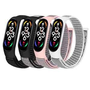 Correa de Reloj de Nailon Ajustable con Velcro para <span class=keywords><strong>Amazfit</strong></span> Band 5, Venta Directa de Fábrica, para Hombre y Mujer - Product Image 1