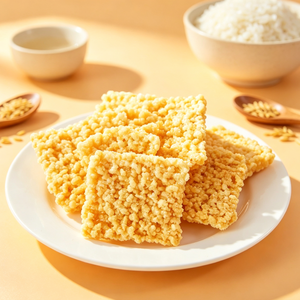 ขนมข้าวเหนียวกรอบกึ่งนุ่ม รสต้นตำรับ รสเค็ม 400 กรัม อาหารว่างเพื่อสุขภาพ รับผลิตแบรนด์ส่วนตัว (OEM) ขายส่งจำนวนมาก - Product Image 1