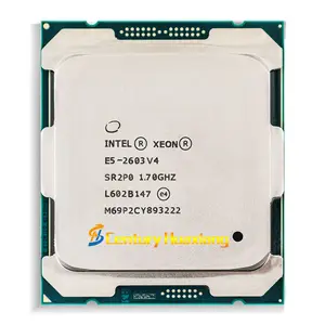 Processador intel xeon, processador cpu original intel xeon dl60 gen9 E5-2603v4 6 núcleo 1.7ghz sr2p0 socket 2011-3