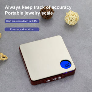 Changxie Factory New Design Mini-Taschen waage <span class=keywords><strong>500g</strong></span> 0,01g Digital Electronic Gold Jewelry Waage - Product Image 5