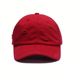 Casquettes de papa personnalisées, effet usé et délavé, non structurées - Product Image 1