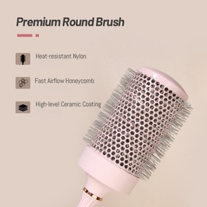 <span class=keywords><strong>Brosse</strong></span> à <span class=keywords><strong>cheveux</strong></span> à rouleau d'air thermique en aluminium professionnel <span class=keywords><strong>brosse</strong></span> à rouleau chauffée pour un séchage plus rapide <span class=keywords><strong>brosse</strong></span> à boucles pour <span class=keywords><strong>cheveux</strong></span> <span class=keywords><strong>bouclés</strong></span> - Product Image 5
