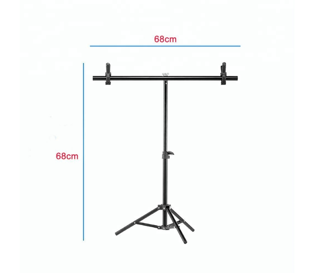 Factory Direct Sell T-Shape Portable Background Backdrop Support Stand Kit for Photography