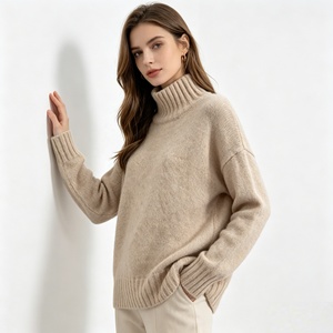<span class=keywords><strong>Pull</strong></span> en maille épais à <span class=keywords><strong>col</strong></span> <span class=keywords><strong>roulé</strong></span> pour <span class=keywords><strong>femme</strong></span>, vente en gros, service OEM/ODM, <span class=keywords><strong>pull</strong></span> décontracté ample pour <span class=keywords><strong>femme</strong></span> - Product Image 2