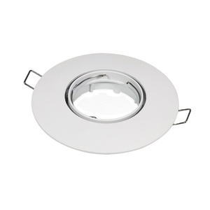 <strong>Cheap</strong> and Fine Downlight Spotlighting Lighting Fitting Easy Replace Mr16 Gu10 Aluminum Round Adjustable Down <strong>Light</strong> Housing Frame - Product Image 1