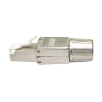 Terminaison Cat6A sans outil STP blindé Rg45 Rj 45 RJ45 Cat6 prise sans outil prise de connecteur RJ45 modulaire