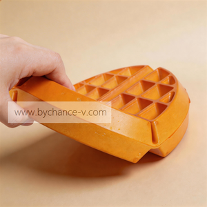 แบบจำลองวาฟเฟิลเบลเยียมทรงกลมเสมือนจริง สำหรับตกแต่งร้านอาหาร โชว์รูมครัว จัดแสดงบุฟเฟ่ต์ - Product Image 6