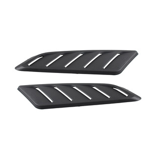 Panneau d'admission d'air ABS noir universel Xuzhong pour capot moteur, pour mise à niveau et rétrofit, avec ruban adhésif de fixation - Product Image 3