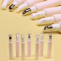 Emballage de tube de 19 mm de diamètre entièrement personnalisable, fabriqué en ODM/OEM, avec bouchon à vis en alliage de zinc/céramique pour crème pour les yeux