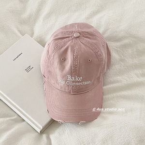 Bake Our Connection Baseball Cap Light Blue Cotton Unisex Sunshade <b>Hat</b> Spring <b>Summer</b> - Product Image 5
