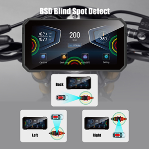 Nhà Máy 6.25 inch xe máy Carplay hiển thị không thấm nước GPS kép máy ảnh TPMS Android hệ thống tự động - Product Image 3