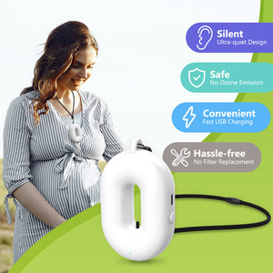 Meilleure vente Logo personnalisé mignon beignet Portable extérieur collier porter dispositif de filtre à <span class=keywords><strong>air</strong></span> Mini petit <span class=keywords><strong>purificateur</strong></span> <span class=keywords><strong>d</strong></span>'<span class=keywords><strong>air</strong></span> personnel - Product Image 5