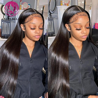 Angelbella Good HD Lace Quality perruque de cheveux humains vendeurs perruques en gros cheveux humains Lace Front brésilienne 30 pouces perruque Full Lace