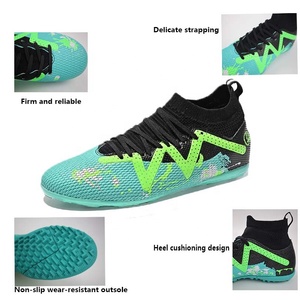 Grande Vente <span class=keywords><strong>Chaussures</strong></span> <span class=keywords><strong>de</strong></span> Football Populaires pour Hommes Désignées par les Clubs <span class=keywords><strong>de</strong></span> Soccer pour Match et Entraînement - Product Image 2