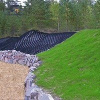 Geocelda Georoad TGLG de HDPE con Diseño Ecológico y Garantía de 5 Años para Proyectos de Construcción de Carreteras en África