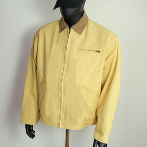 Neohope Custom Duck Canvas Cropped Zip up Workwear <strong>Jacket</strong> Boxy Twill Trucker-style Vintage Lined <strong>Carpenter</strong> Worker <strong>Jackets</strong> - Product Image 3
