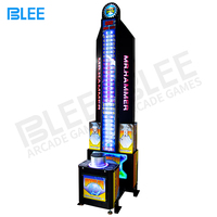 Machine de jeu de frappe classique à prix d'usine, machine de jeu d'arcade de boxe à pièces
