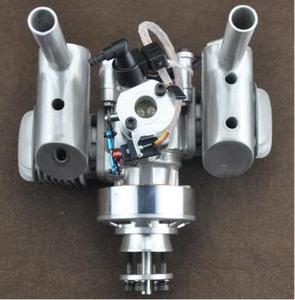 Dla64 EFI khởi động phát điện 64cc điện bắt đầu xi lanh đôi nâng hạng nặng động cơ động cơ In-Line Máy bay mô hình máy bay - Product Image 3