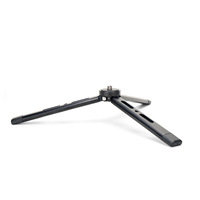 SORRISO Mini trépied de table en aluminium de haute qualité, support de trépied de bureau avec vis 1/4-20 pouces pour monopode et accessoires d'appareil photo