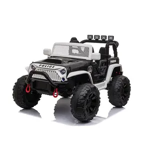 Power wheel-Coche de juguete eléctrico para niños, vehículo de juguete con batería de dos asientos de gran tamaño, 24v