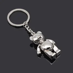 Xinxing Leuke Metalen Teddybeer Sleutelhanger Tas Hanger Accessoires Zinklegering Animal Beer Sleutelhanger Meisje Sleutelhanger