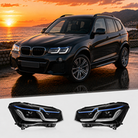 Phares avant blancs super lumineux pour BMW X3 F25 2010-2017 6000K 12V ABS Unité scellée Installation Plug+Play